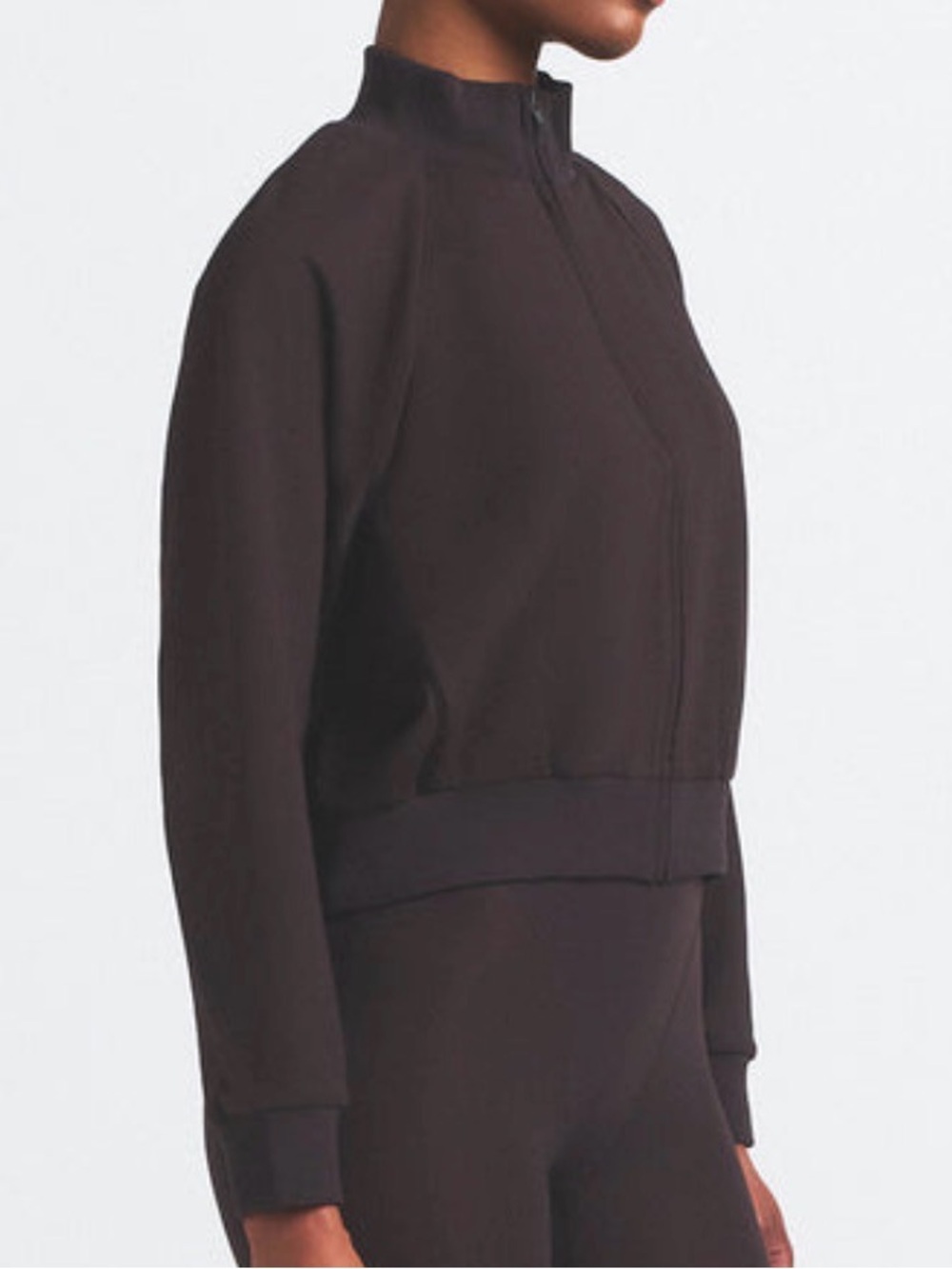 🤎Nike x SKIMS Matte Tricot Oversized Track Jacket | Dark Roast | S | NWOT 🏷️